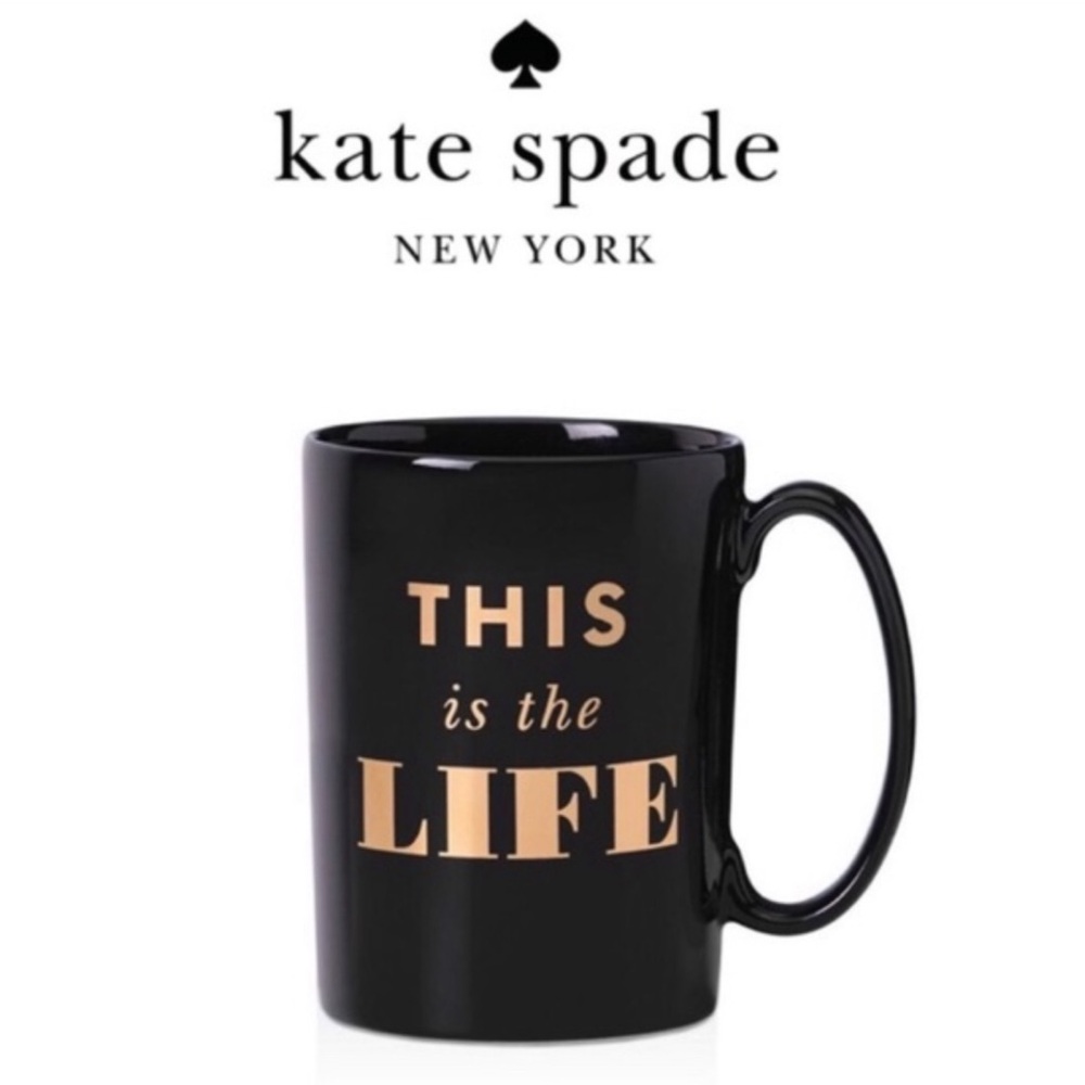 Kate Spade Simply Sparkling Mug